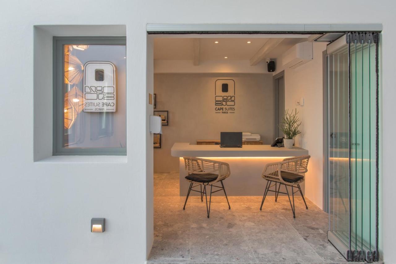 Paros Cape Suites Náousa Exteriör bild