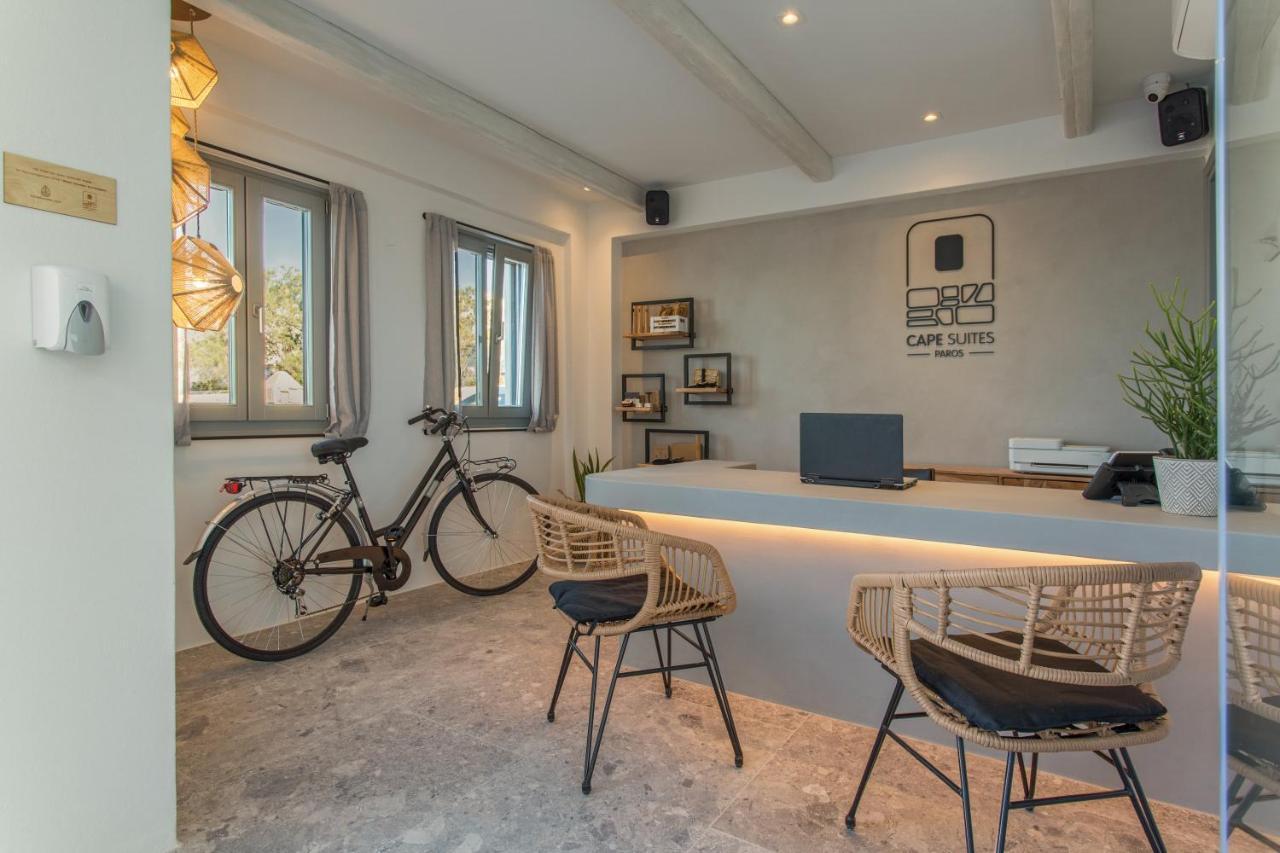 Paros Cape Suites Náousa Exteriör bild